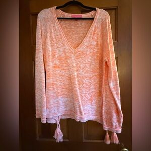 Women's Orange Knit sweater